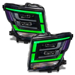 Nissan Titan Headlight DRL Upgrade Kit - ORACLE Lighting - ColorSHIFT RGB+W - `21-`22